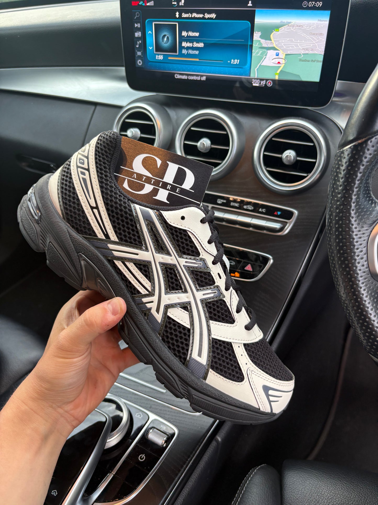 ASICS gel 1130 black/cream