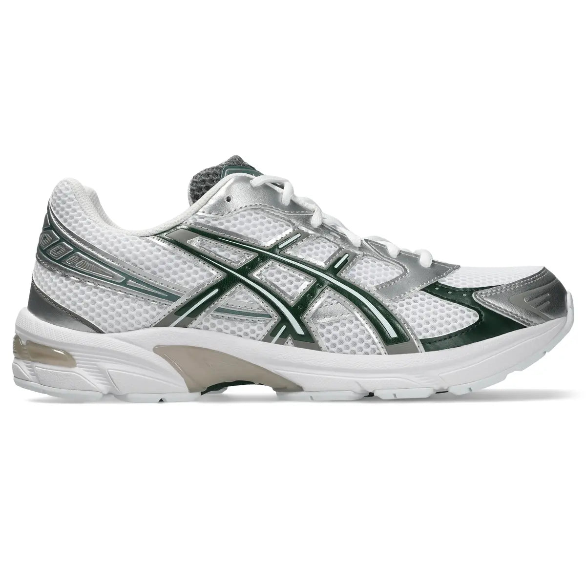ASICS gel 1130 	white/forest night